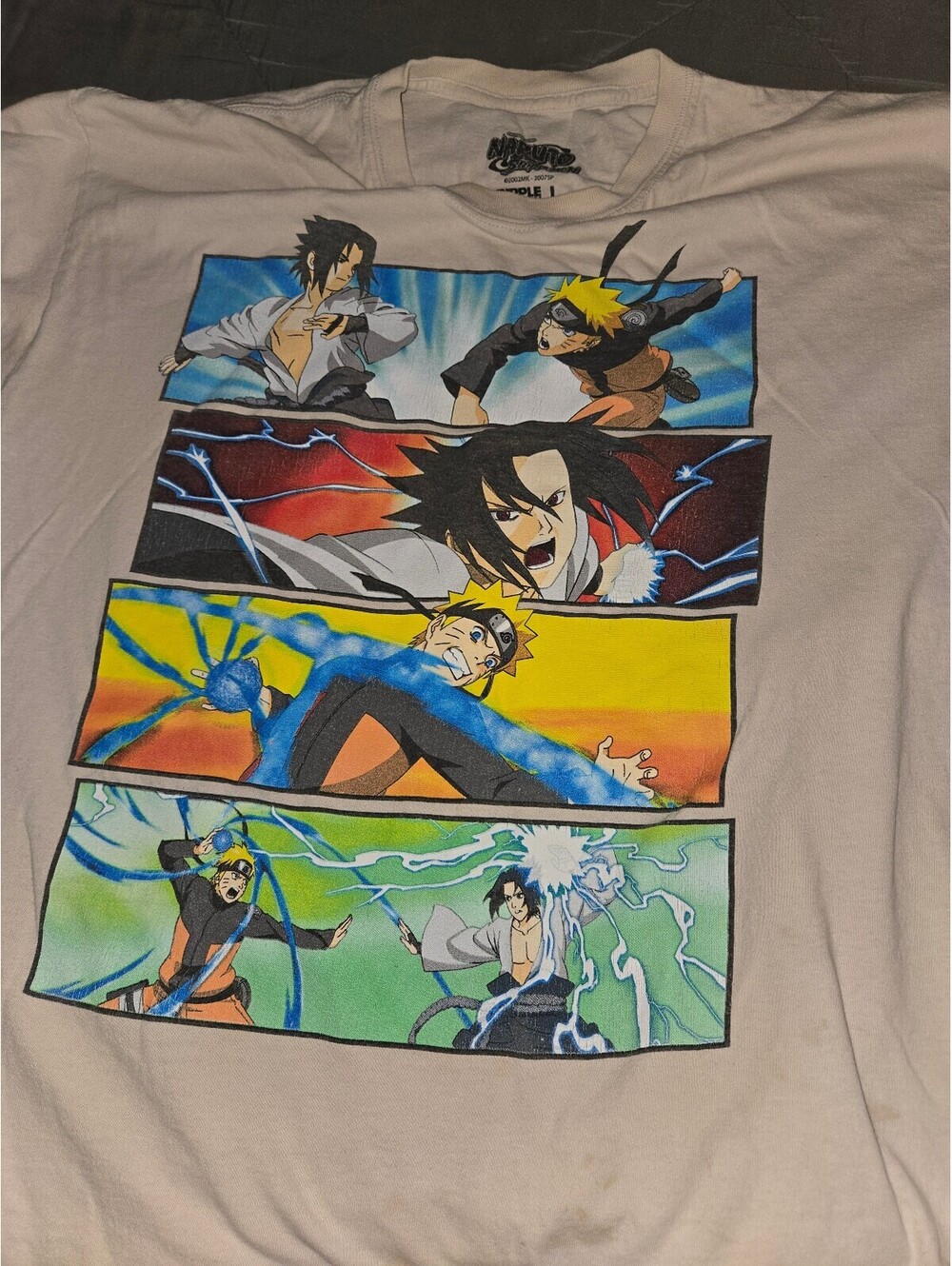 Naruto Shippuden Graphic T-Shirt Size Large